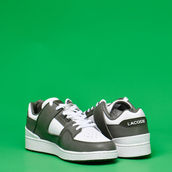 LACOSTE COURT CAGE WHT/KHK
