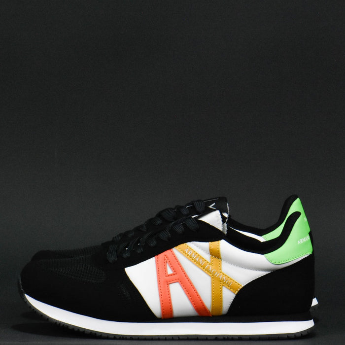 ARMANI EXCHANGE SNEAKER STAND BLACK/MULTICOLOR