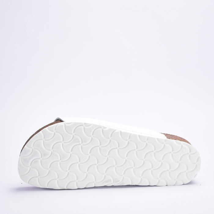 BIRKSBOT  CUIR BLANC