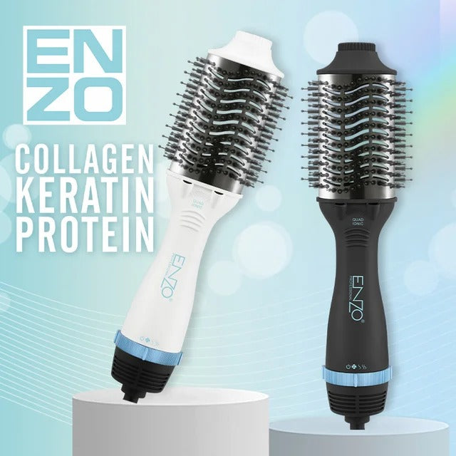 ENZO PROFESSIONAL VOLUMIZING BLOWOUT BRUSH WHITE