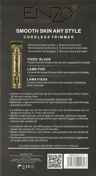 ENZO PROFESSIONAL ZERO RESIDUEL