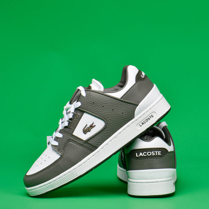 LACOSTE COURT CAGE WHT/KHK