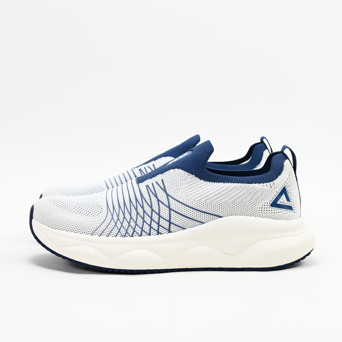 PEAK Casual Shoes, White/Navy