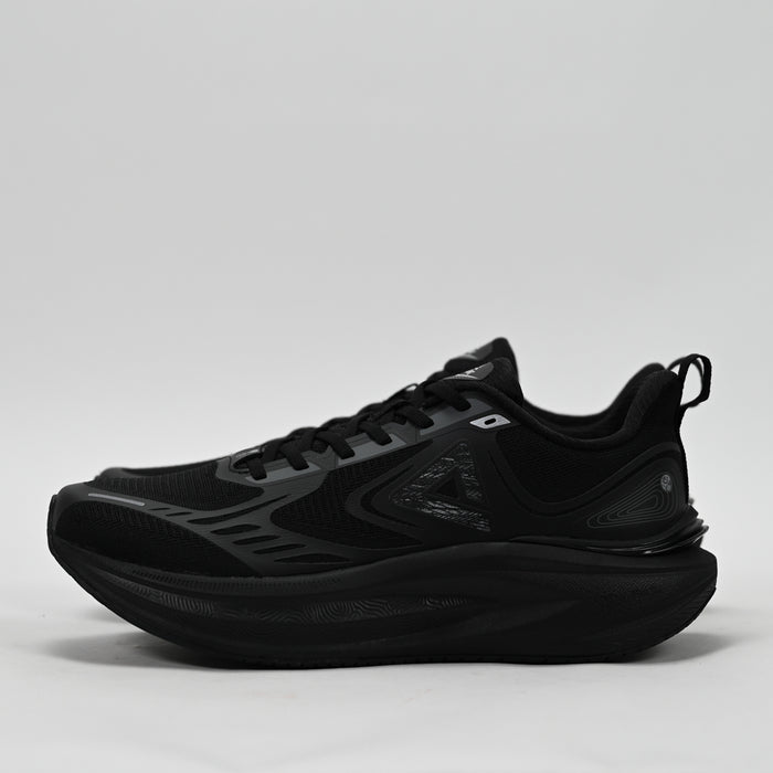 PEAK Taichi Cushion Running Shoes, All Black