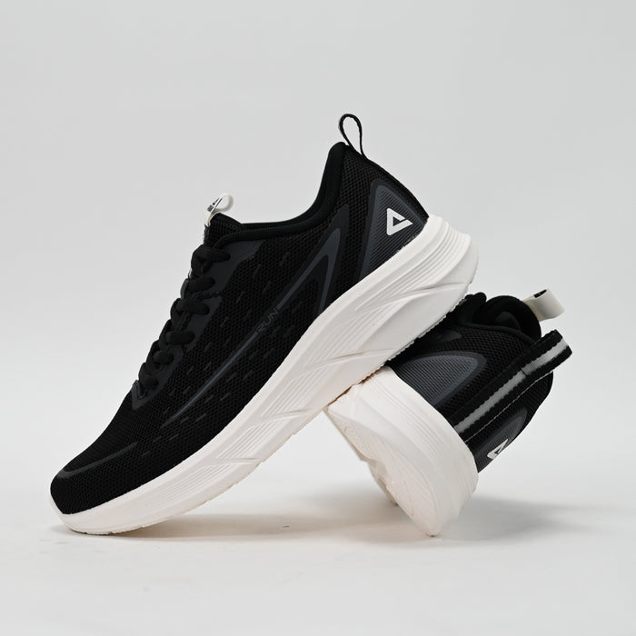 PEAK Running Shoes, Black/White