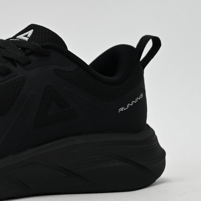 PEAK TaiChi Running Shoes, All Black