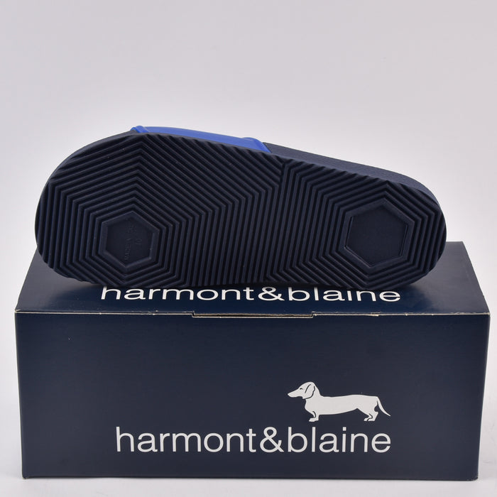 HARMONT AND BLAINE CIABATTA UOMO EVA - LOGO BLU - AZZURRO