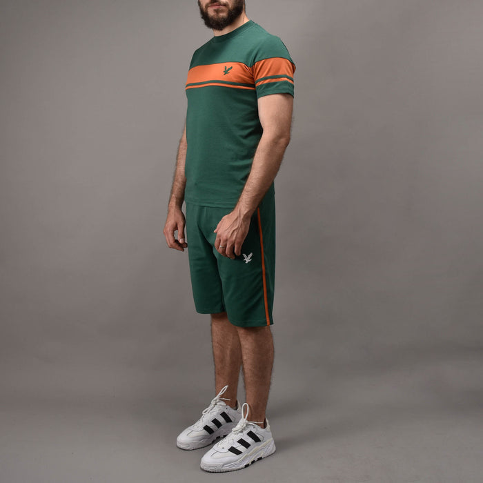 ENSEMBLE EAGLE VERT ORANGE