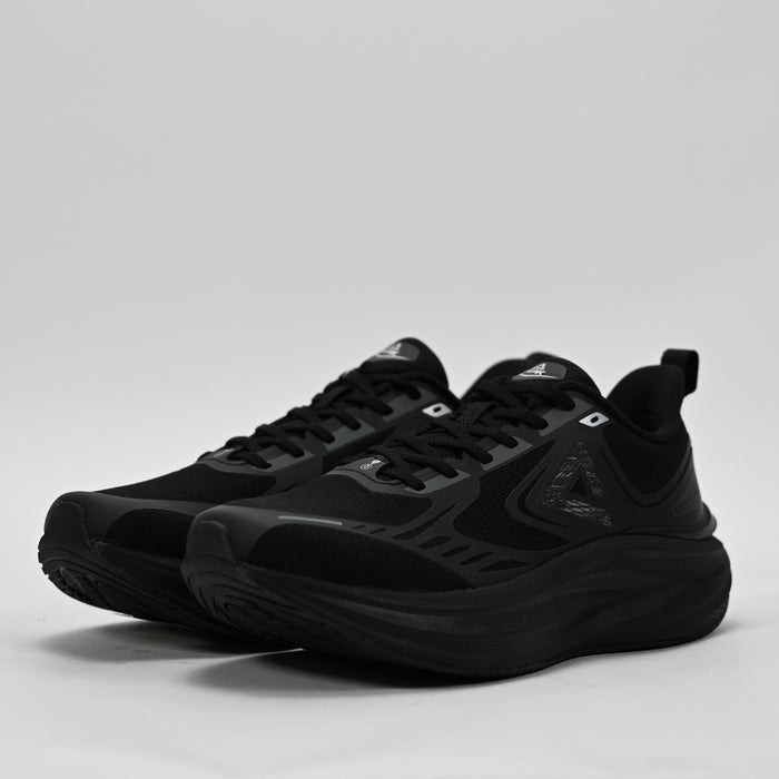 PEAK Taichi Cushion Running Shoes, All Black