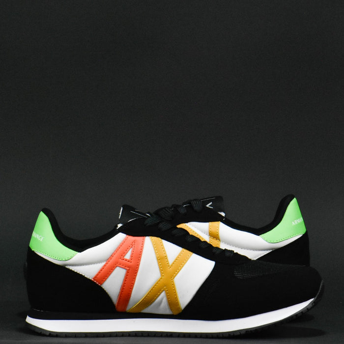 ARMANI EXCHANGE SNEAKER STAND BLACK/MULTICOLOR