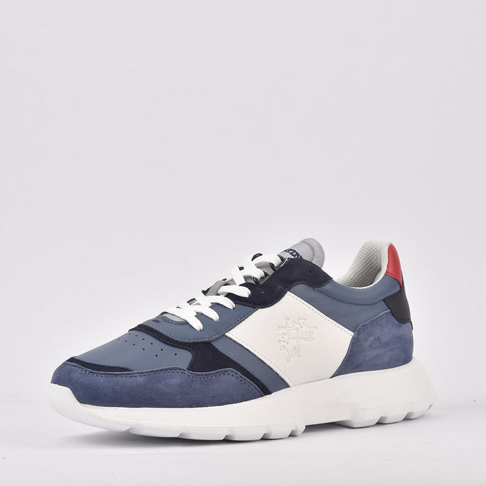 LA MARTINA SCARPA UOMO CAMOSCIO MANILA BLU  BLU