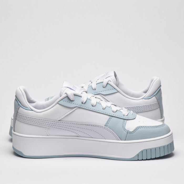 PUMA CARINA STREET JR WHITE SILVER MIST