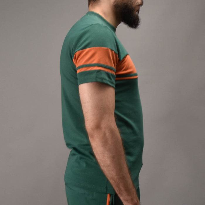 ENSEMBLE EAGLE VERT ORANGE