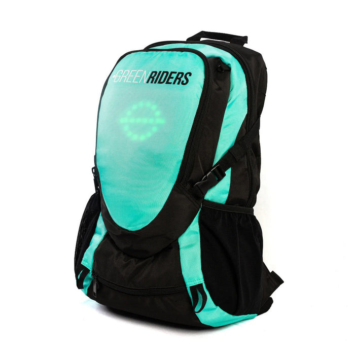GREENRIDERS Flashing backpack