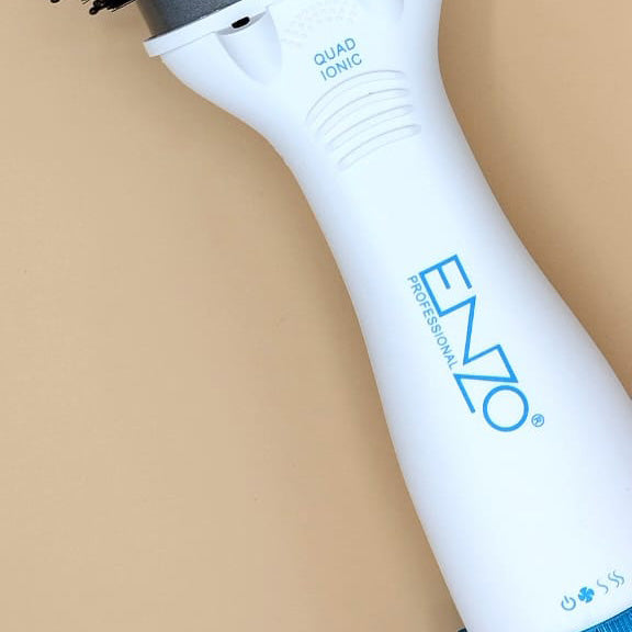 ENZO PROFESSIONAL VOLUMIZING BLOWOUT BRUSH WHITE