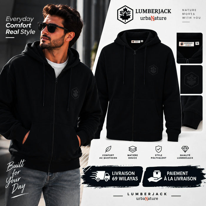 LUMBERJACK ZIP HOODIE