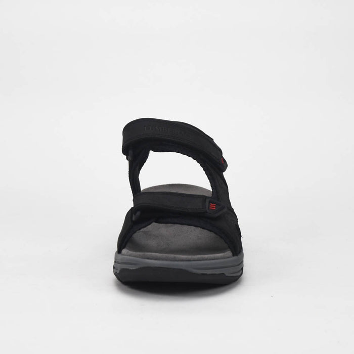 LUMBERJACK Sandale Homme BOGART  Noir