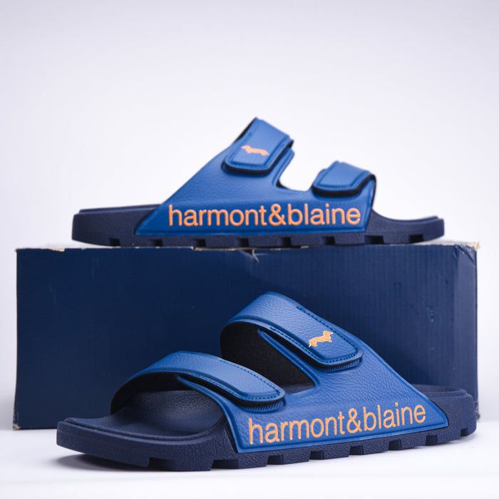 HARMONT AND BLAINE CIABATTA UOMO BLUBBER - LOGO AVIO - ARANCIO