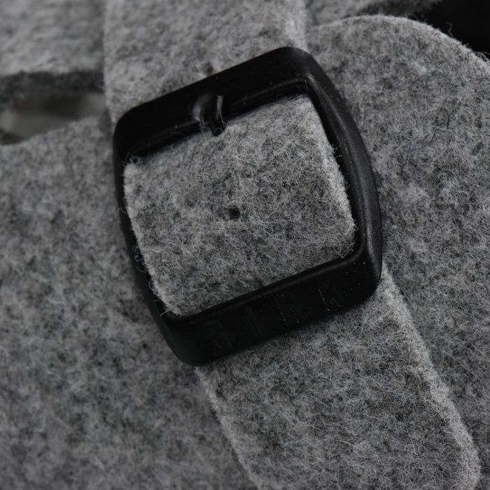 BIRKSBOT FEUTRE GRIS PLANTA NOIR