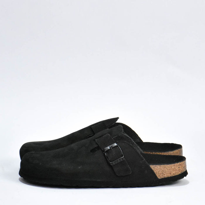 BIRKSBOT NUBUCK NOIR PLANTA NOIR