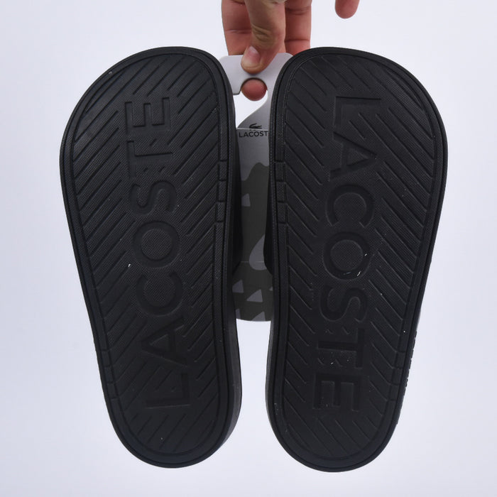 LACOSTE SERVE SLIDE DUAL BLK/WHT