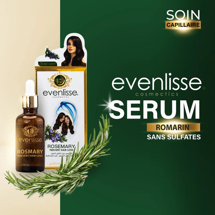 EVENLISSE Trio Magique au Romarin – Soin Complet pour Vos Cheveux