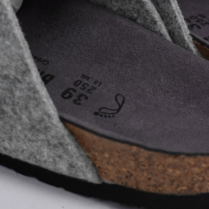 BIRKSBOT FEUTRE GRIS PLANTA GRIS