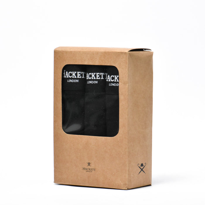 HACKETT PACK 3 PCS BLACK RO