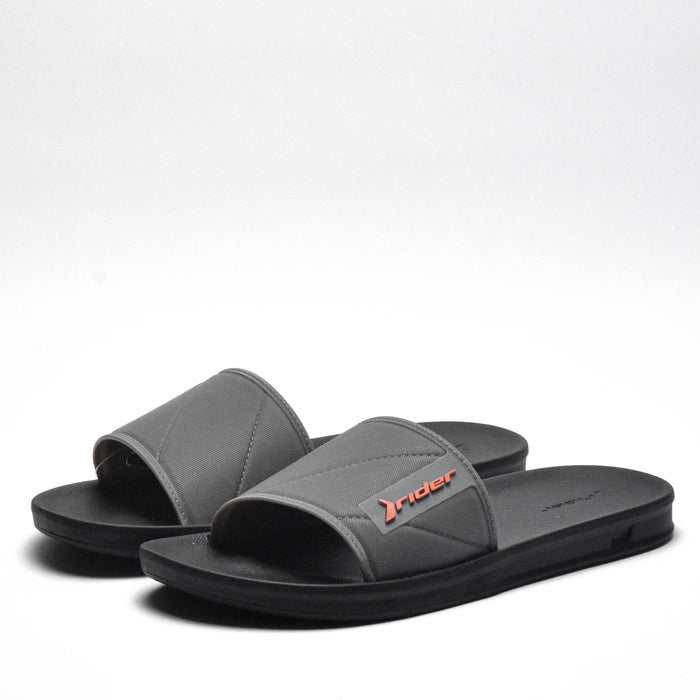 RIDER STREET SLIDE AD BLACK/GREY/ORANGE