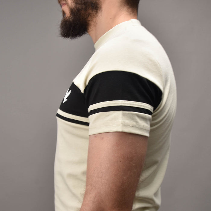 ENSEMBLE EAGLE BLANC CASSÉ NOIR