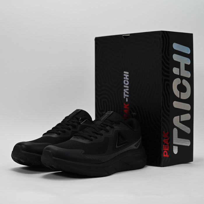PEAK Running Shoes, All Black