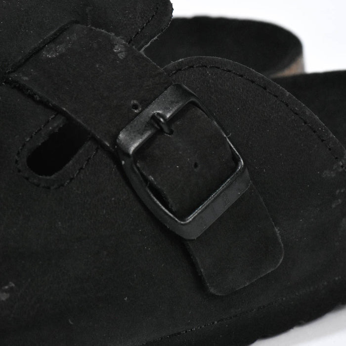 BIRKSBOT NUBUCK NOIR PLANTA NOIR