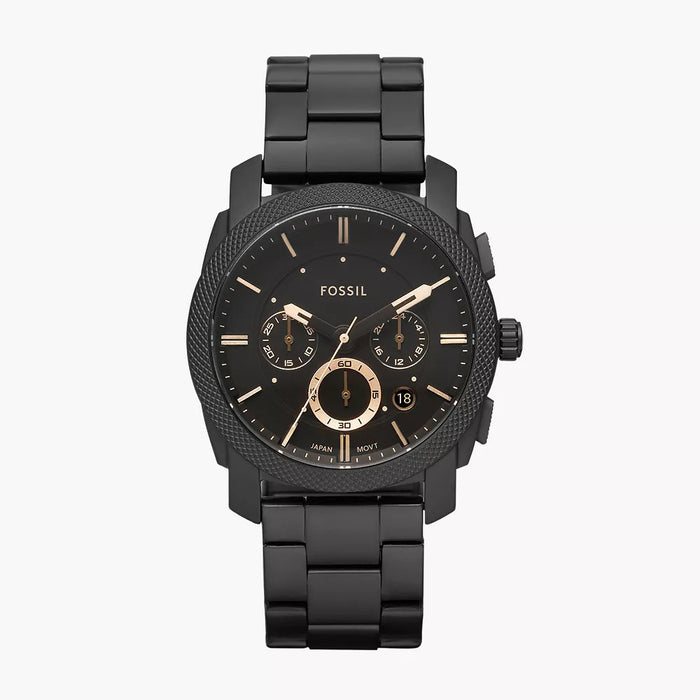 Montre Machine chronographe en acier inoxydable Noir FS4682