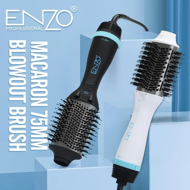 ENZO PROFESSIONAL VOLUMIZING BLOWOUT BRUSH WHITE
