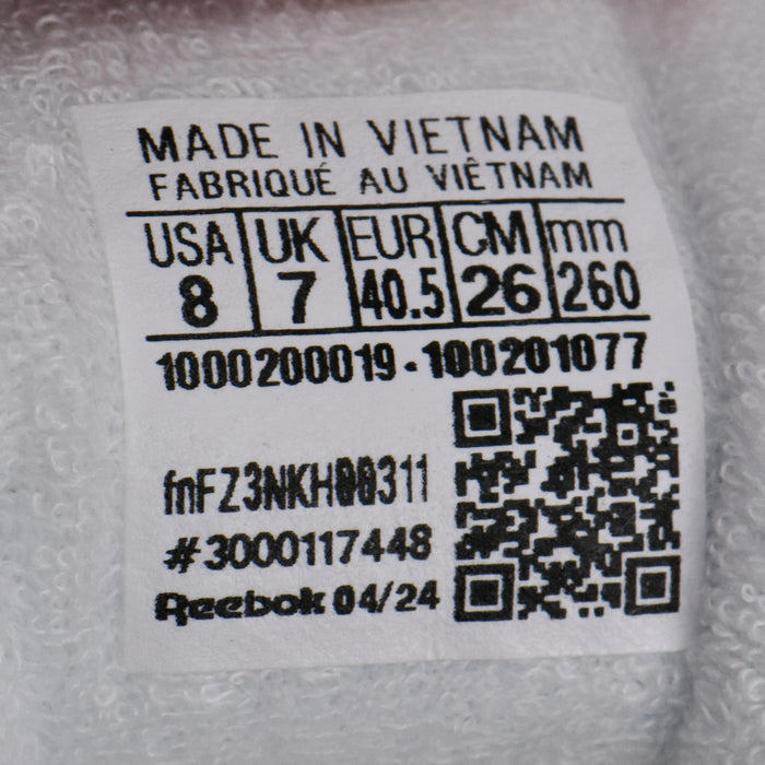 REEBOK CLASSIC LEATHER WHITE/RED/BLACK