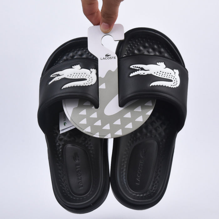 LACOSTE SERVE SLIDE DUAL BLK/WHT