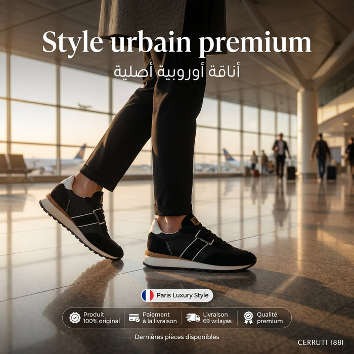 Cerruti 1881 Sneakers Homme Black