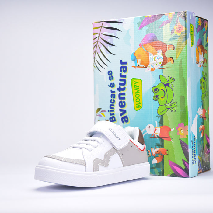 BLOOMPY BRANCO/CINZA