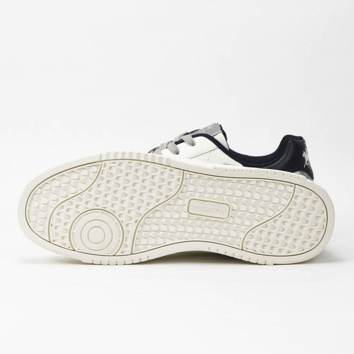 La Martina Cup Leather Sneakers White Blue