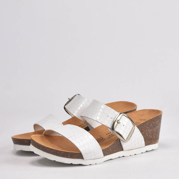 BIRK BLANC CROCO