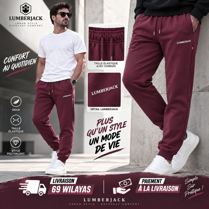 LUMBERJACK PANTALON JOGGING