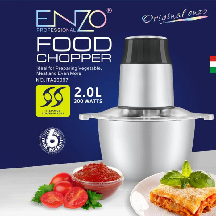 ENZO PROFESSIONAL FOOD CHOPPER
