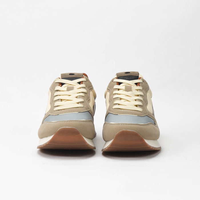 La Martina Low Sneakers Blue Leather