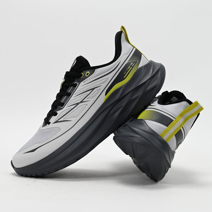 ERKE Men's Running Shoes, Grey/Charcoal