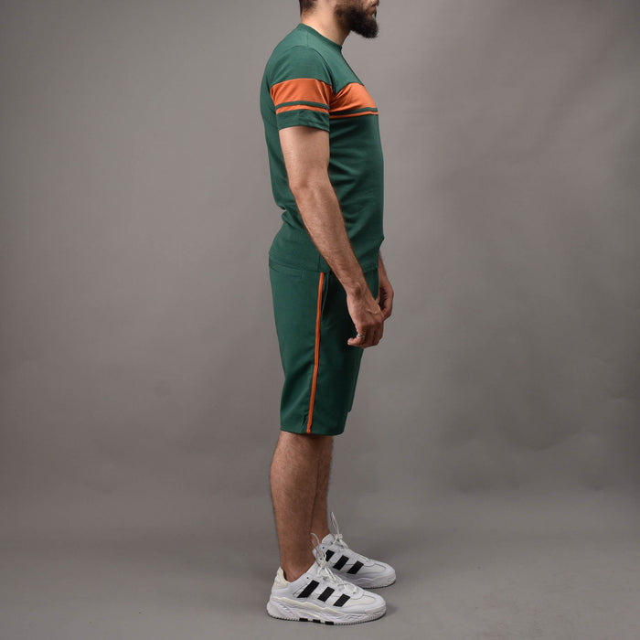 ENSEMBLE EAGLE VERT ORANGE