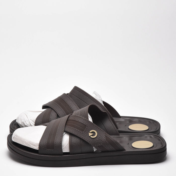 CARTAGO ALABAMA SLIDE AD DARK BROWN/BROWN