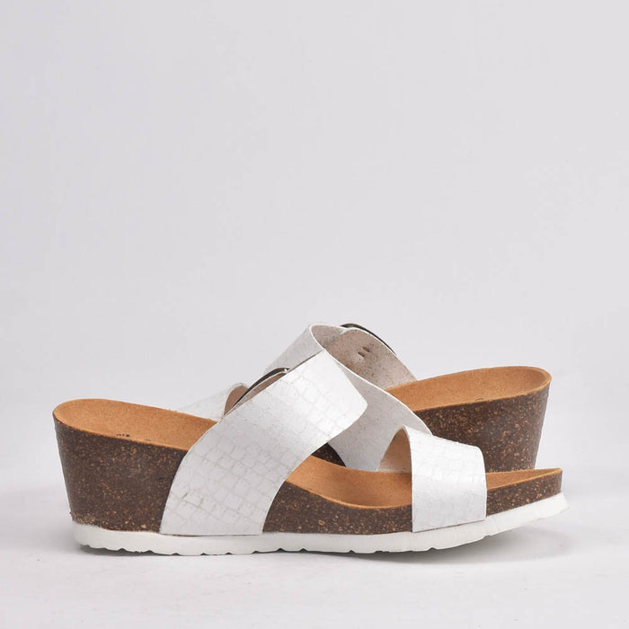 BIRK BLANC CROCO