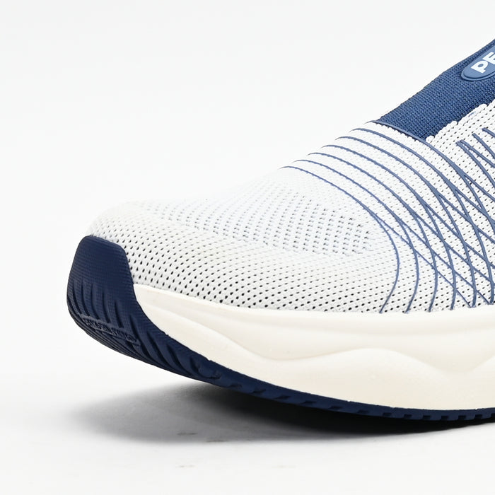 PEAK Casual Shoes, White/Navy