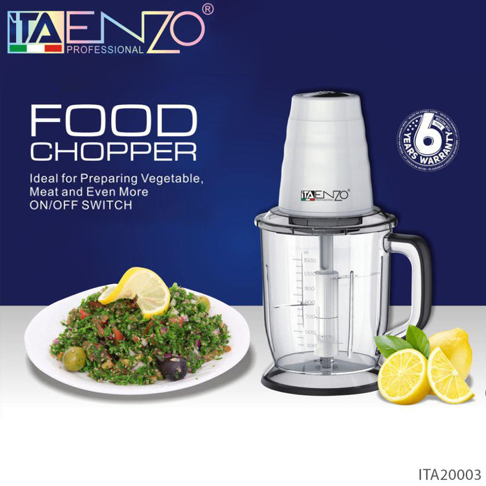 ENZO PROFESSIONAL FOOD CHOPPER 300W