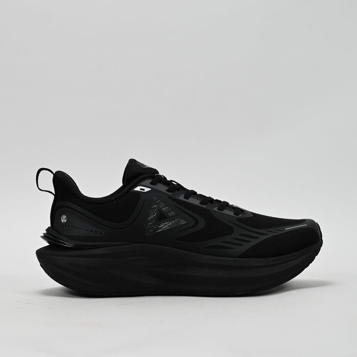 PEAK Taichi Cushion Running Shoes, All Black